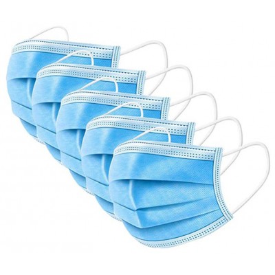 Disposable melt-blown cloth medical mask 3 layer filter dust mask